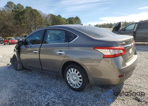 2015 Nissan Sentra S z USA, uszkodzony, nr VIN 3N1AB7AP4FL670510